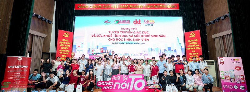 Lan tỏa tri thức – Xây dựng lối sống lành mạnh: Chương trình tuyên truyền SKTD và SKSS cho học sinh, sinh viên dsc0119920251015202942