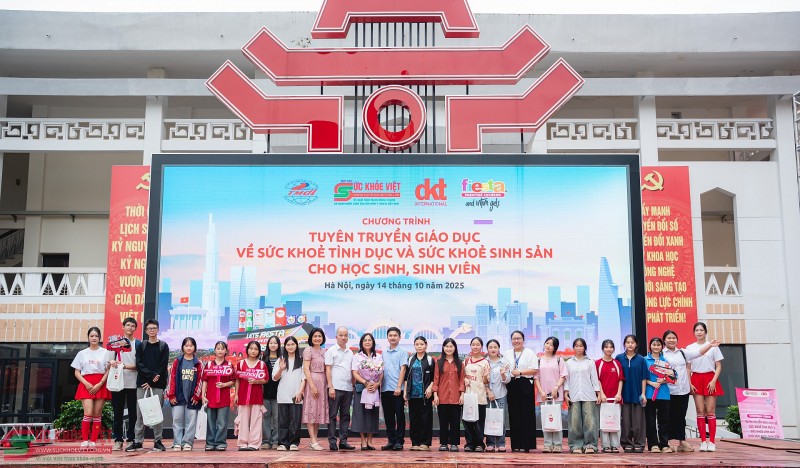 Lan tỏa tri thức – Xây dựng lối sống lành mạnh: Chương trình tuyên truyền SKTD và SKSS cho học sinh, sinh viên tt 0554520251015202950 1