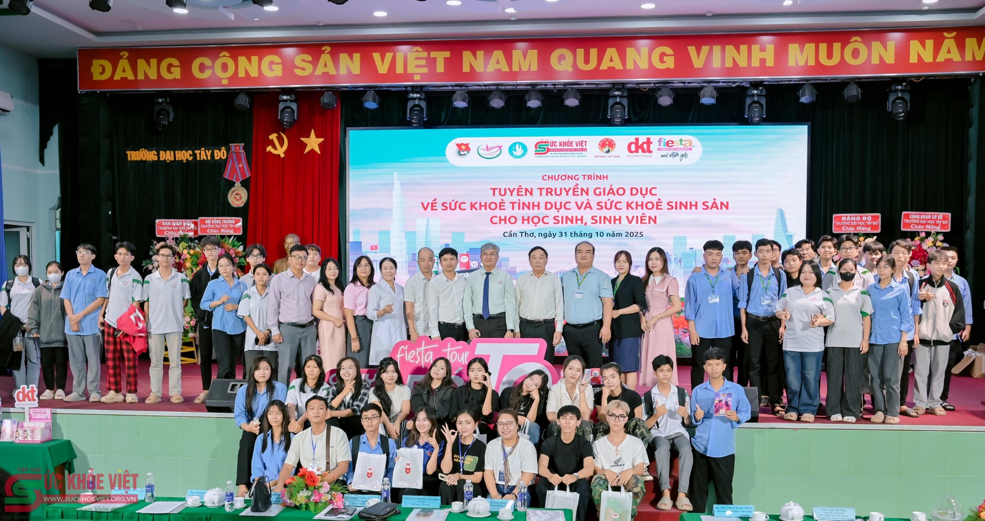 Lan tỏa thông điệp “Hiểu đúng – Hành động đúng” về sức khỏe sinh sản và sức khỏe tình dục tại Trường Đại học Tây Đô dsc 529520251104222010