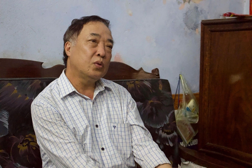 Mùa vải Thanh Hà 2026: Mất mùa “đậm” liệu có mất chất? Ông Nguyễn Đức Hóa chia sẻ về câu chuyện trồng vải của người dân thôn mình (Ảnh: Hương Giang)