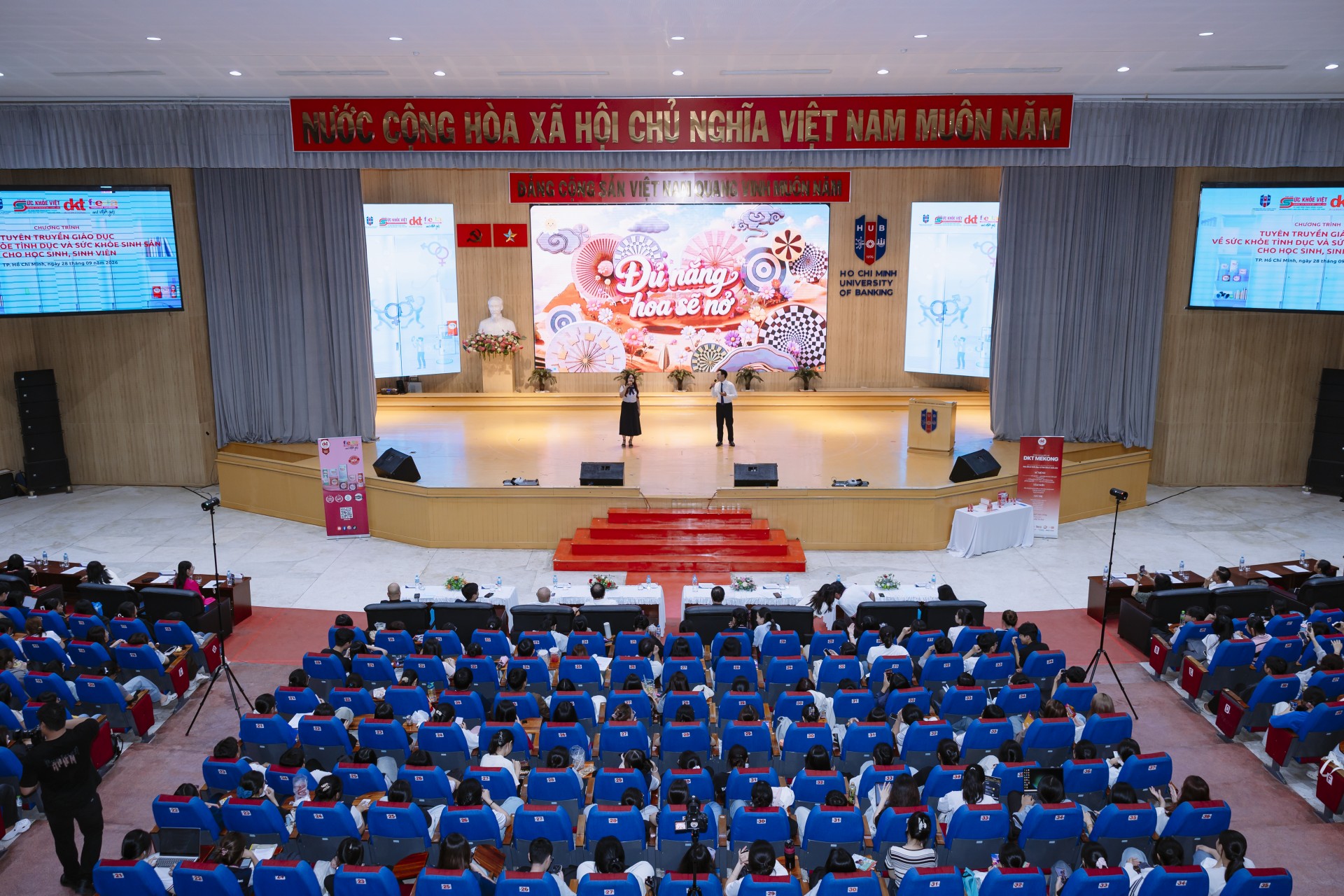 Trường Đại học Ngân hàng TP.HCM với chương trình truyền thông giáo dục Sức khỏe Tình dục và Sức khỏe Sinh sản “Chuyện khó nói to” c90 264320260930082555