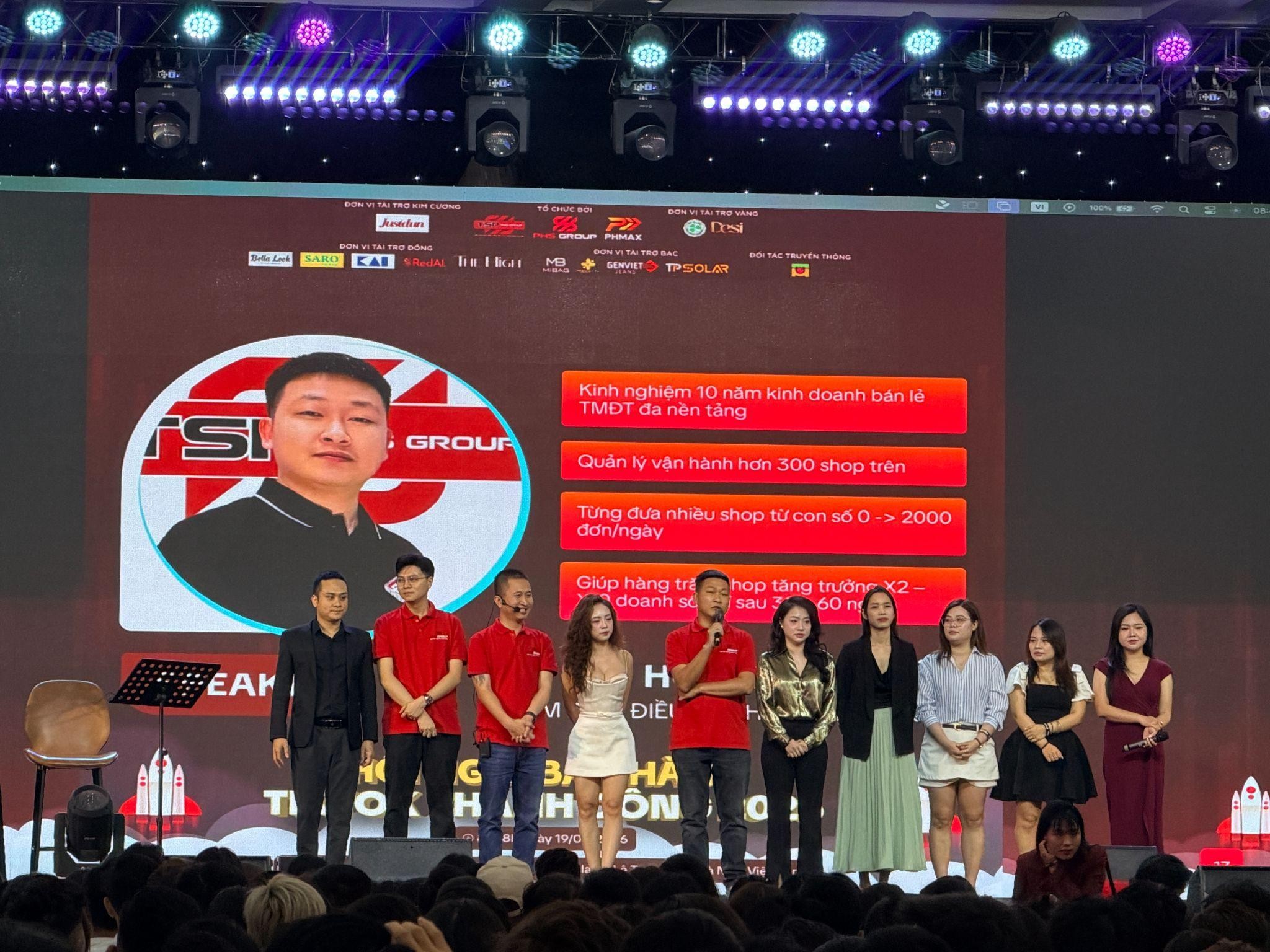 Hành trình đến với lĩnh vực vận hành thương mại điện tử của CEO TSP PHS GROUP